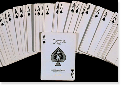 Aces in blackjack