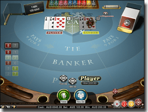 Play baccarat pro by Net Entertainment online