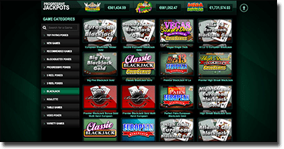 Casino-Mate - New blackjack site interface