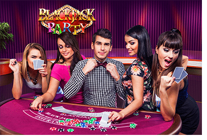 Evolution live dealer 21 - Blackjack Party