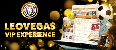 Sign up for the new VIP Experience at LeoVegas.com
