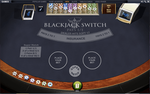 Playtech Blackjack Switch online for real money