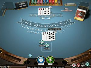 Blackjack Pro High Limit 21 gameplay